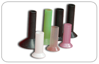 Textile Plastic thread cone / bobbin